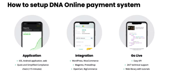 DNA online payment system