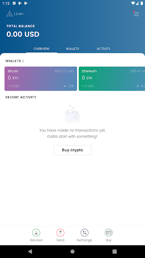 total balance screen