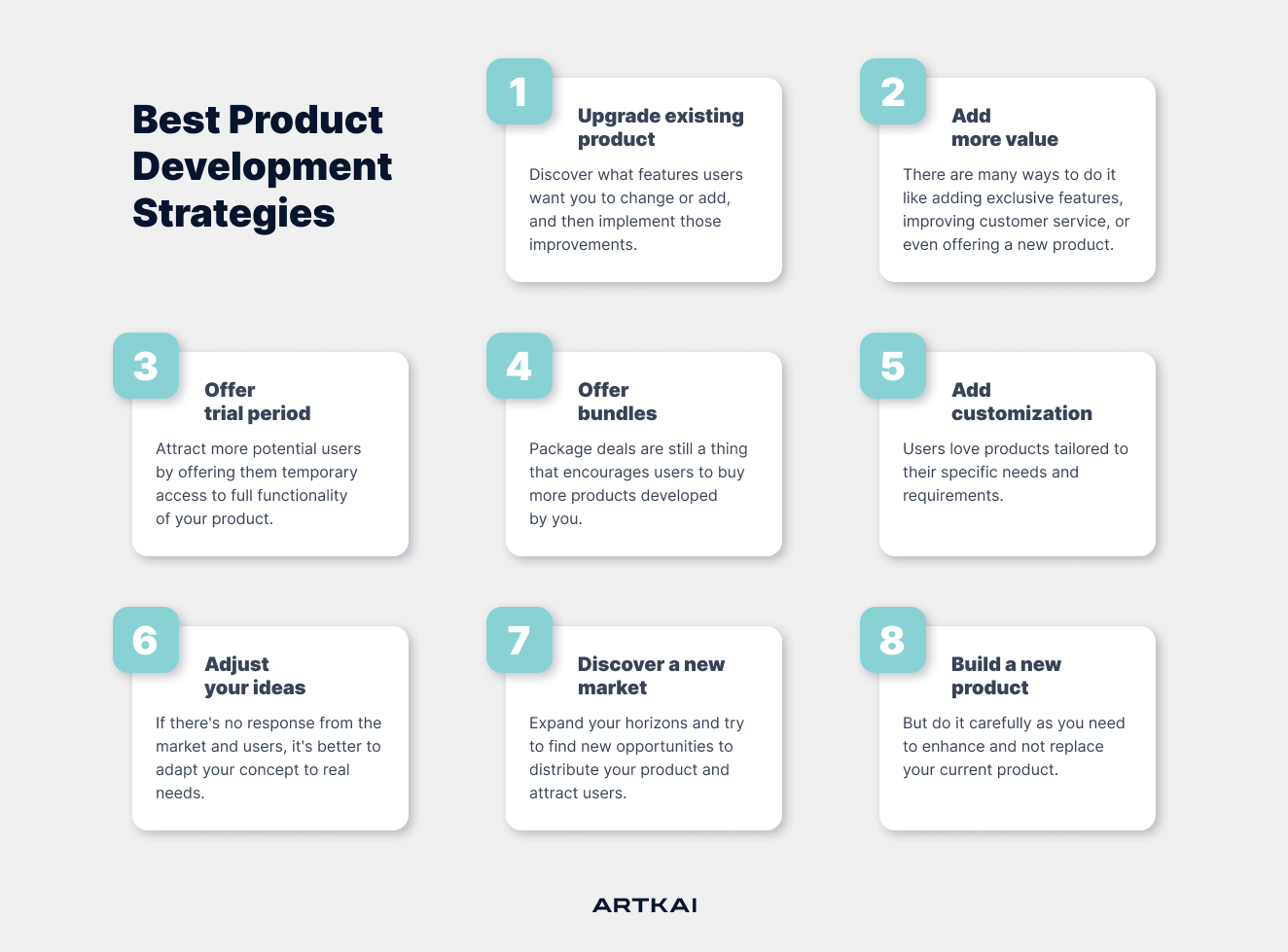 best product development strategies
